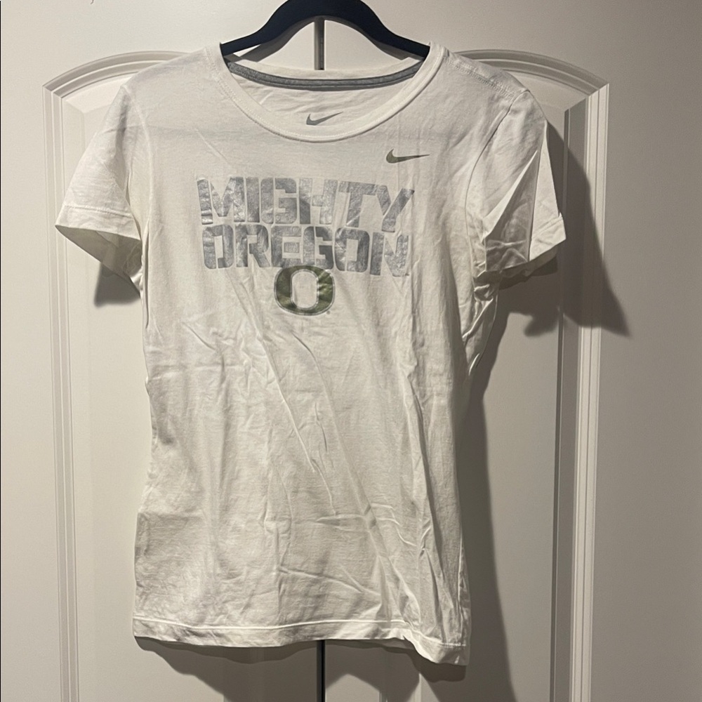 Nike White Mighty Oregon (UO) Dlm Fit Tee